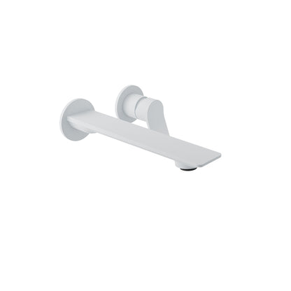 Baril - Profile B46 Trim only for single lever wall-mounted lavatory faucet, drain not included