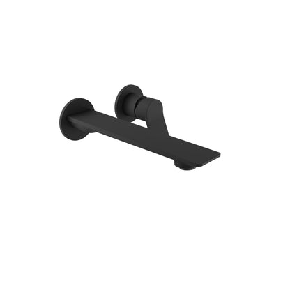 Baril - Profile B46 Trim only for single lever wall-mounted lavatory faucet, drain not included