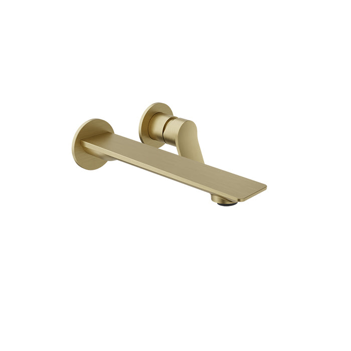 Baril - Profile B46 Trim only for single lever wall-mounted lavatory faucet, drain not included