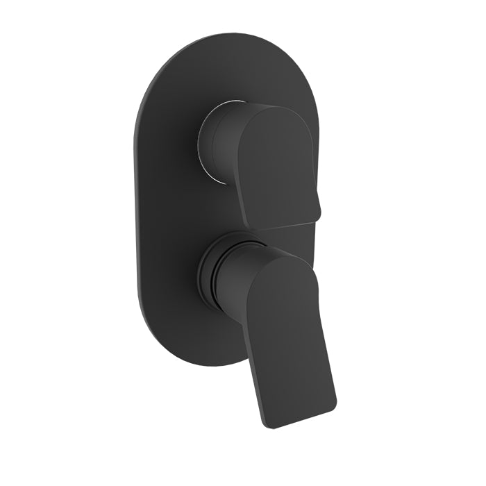 Baril - Profile B46 Complete pressure balanced shower control valve with 2-way diverter