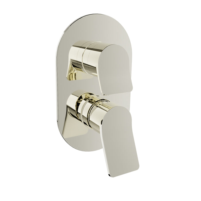 Baril - Profile B46 Complete pressure balanced shower control valve with 2-way diverter