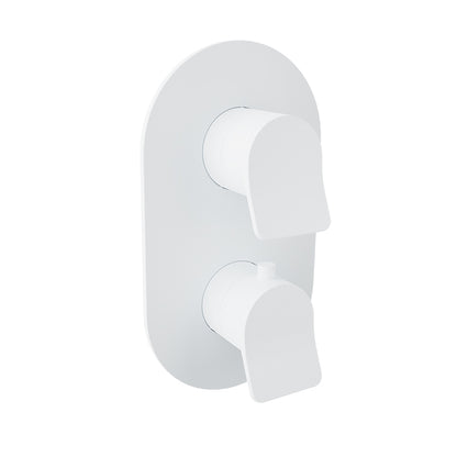 Baril - Profile B46 Trim only for thermostatic pressure balanced shower control valve with 2-way diverter