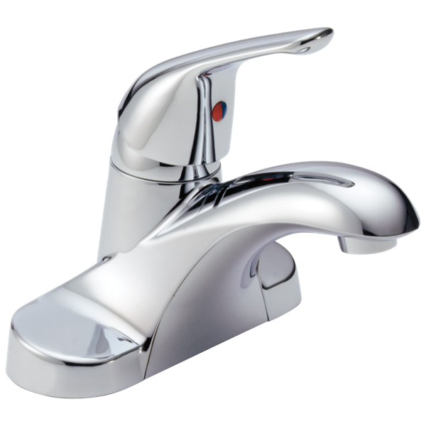 Delta - Foundations Single Handle Centerset Bathroom Faucet