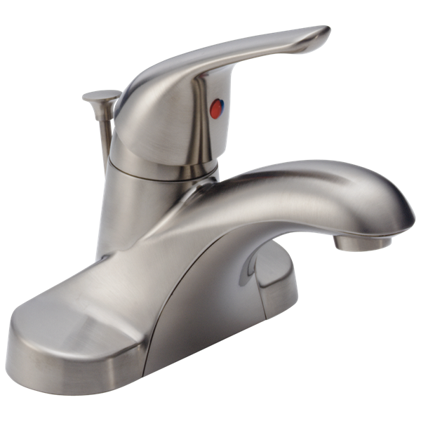 Delta - Foundations Single Handle Centerset Bathroom Faucet