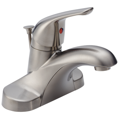 Delta - Foundations Single Handle Centerset Bathroom Faucet