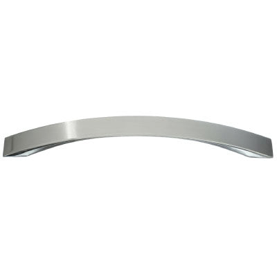 Beslagsboden - B5902 Pull In Zinc Brushed Nickel, Cc 160 Mm / 6 3/8 Inch