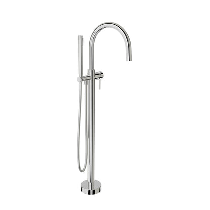 Baril - Zip B66 Trim only for floor-mounted tub filler with hand shower