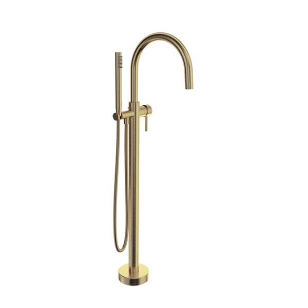 Baril - Zip B66 Floor-mounted tub filler with hand shower