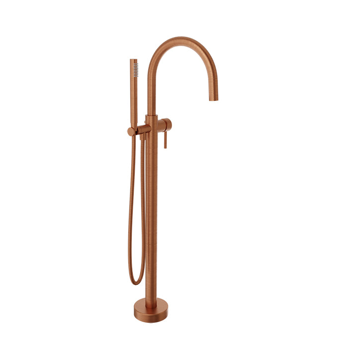 Baril - Zip B66 Floor-mounted tub filler with hand shower