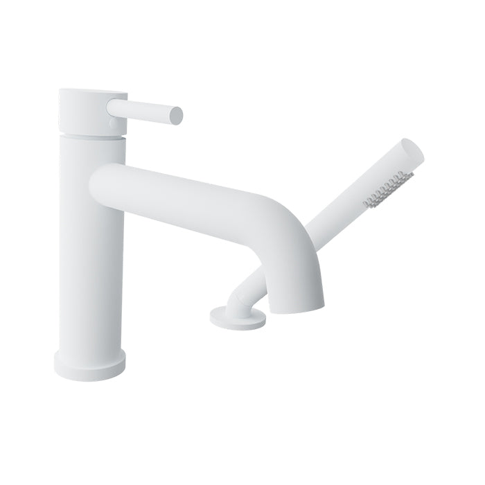 Baril - Zip B66 2-piece deck mount tub filler with hand shower