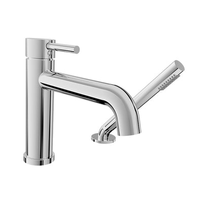 Baril - Zip B66 2-piece deck mount tub filler with hand shower