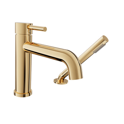 Baril - Zip B66 2-piece deck mount tub filler with hand shower