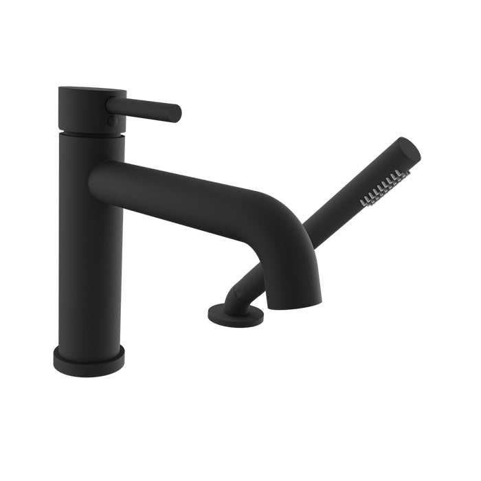 Baril - Zip B66 2-piece deck mount tub filler with hand shower