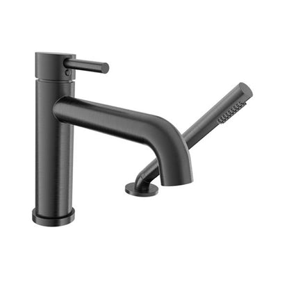 Baril - Zip B66 2-piece deck mount tub filler with hand shower