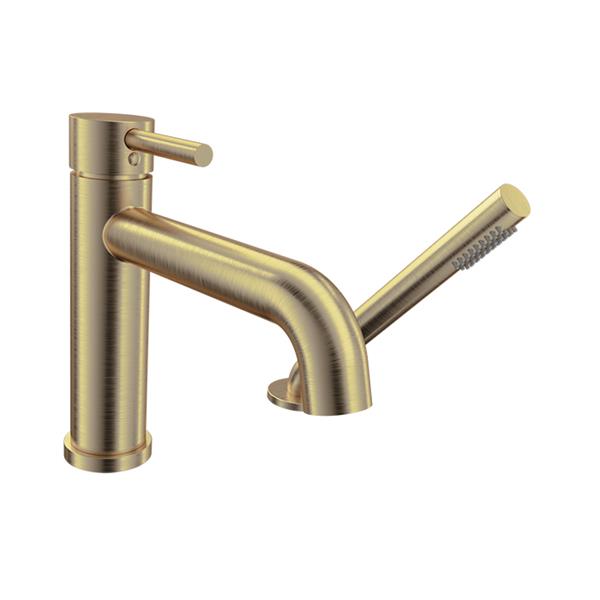 Baril - Zip B66 2-piece deck mount tub filler with hand shower