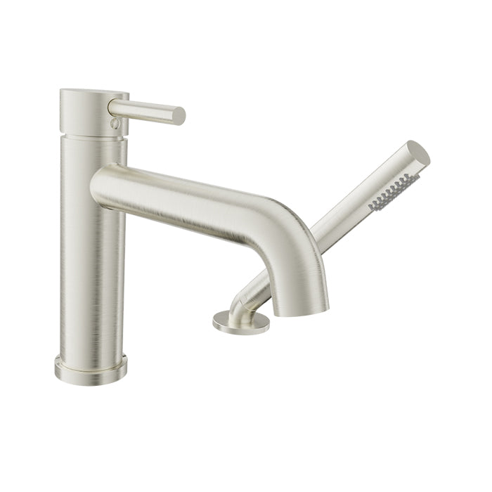 Baril - Zip B66 2-piece deck mount tub filler with hand shower