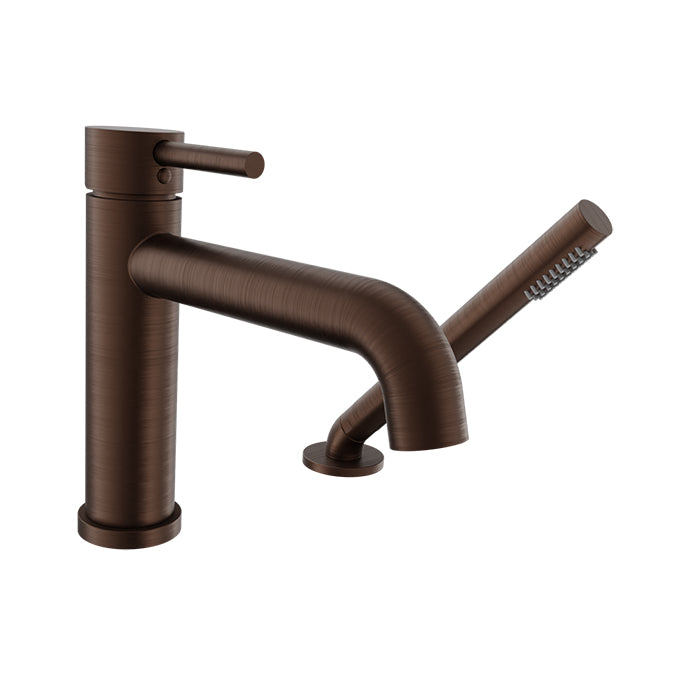 Baril - Zip B66 2-piece deck mount tub filler with hand shower