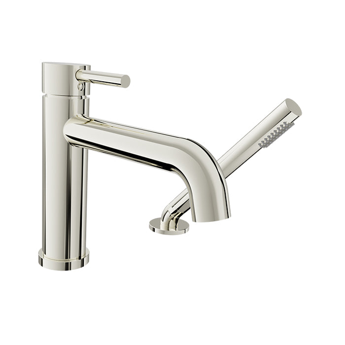Baril - Zip B66 2-piece deck mount tub filler with hand shower