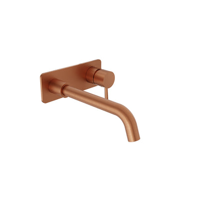 Baril - Zip B66 Trim only for single lever wall-mounted lavatory faucet, drain not included