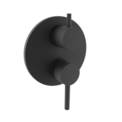 Baril - Zip B66 Trim only for pressure balanced shower control valve with 2-way diverter