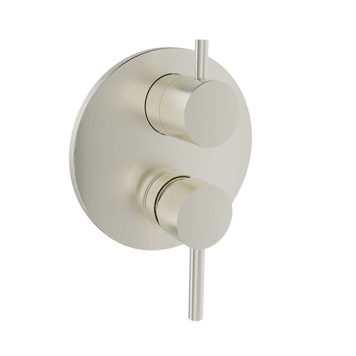 Baril - Zip B66 Complete pressure balanced shower control valve with 2-way diverter