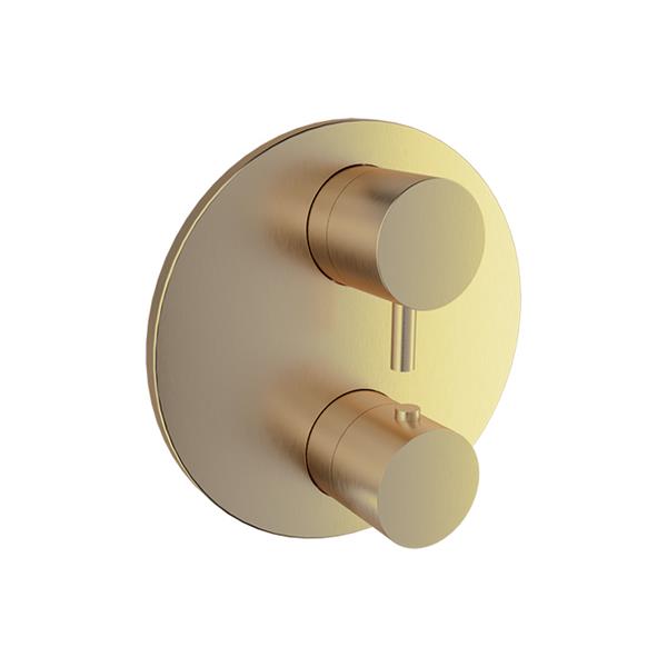 Baril - Zip B66 Complete thermostatic pressure balanced shower control valve with 2-way diverter
