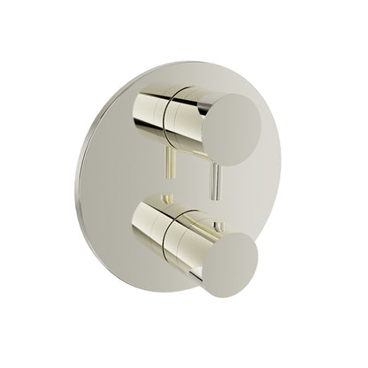 Baril - Zip B66 Trim only for thermostatic pressure balanced shower control valve with 2-way diverter