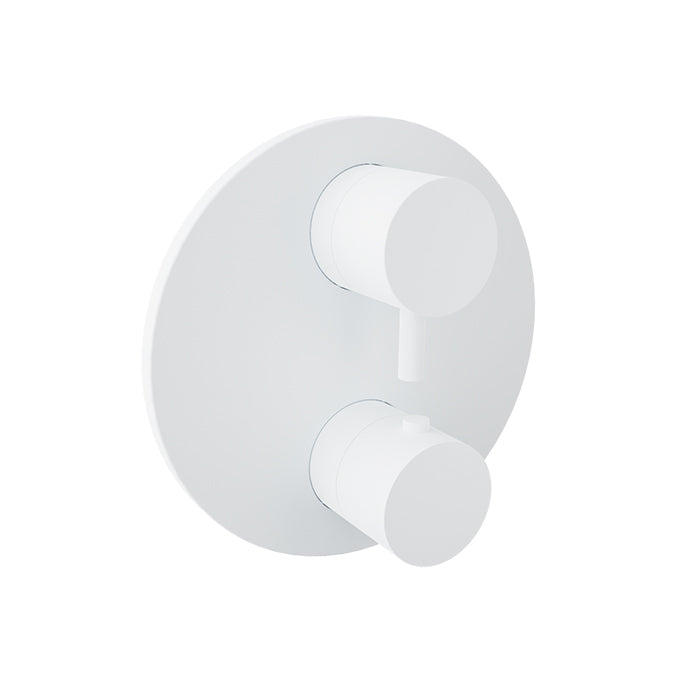 Baril - Zip B66 Trim only for thermostatic pressure balanced shower control valve with 3-way diverter