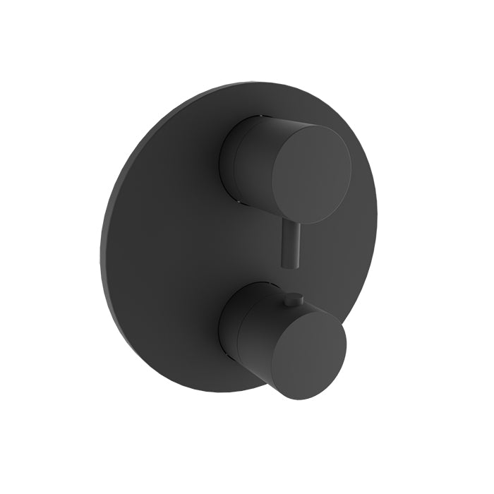 Baril - Zip B66 Trim only for thermostatic pressure balanced shower control valve with 3-way diverter
