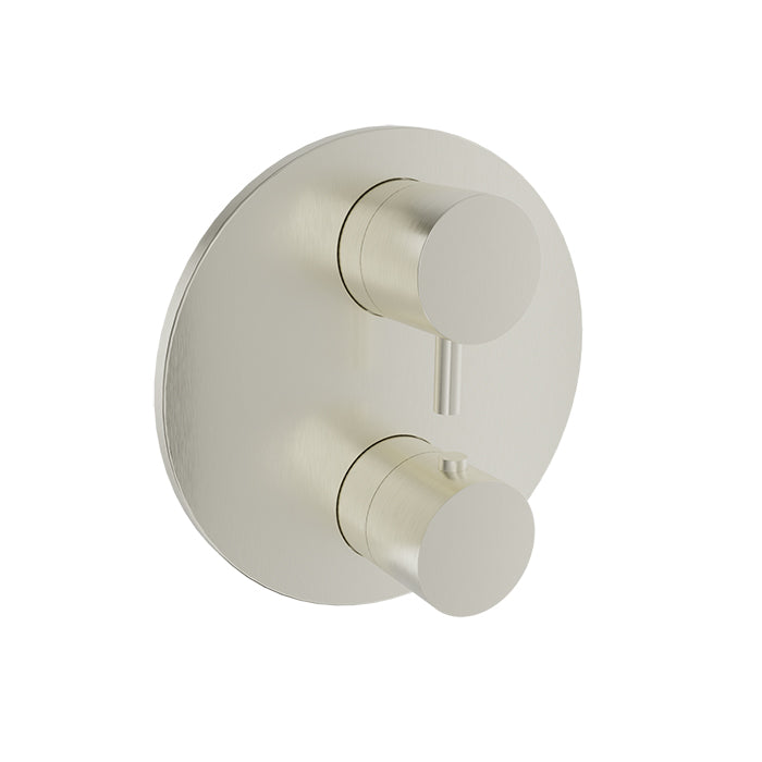 Baril - Zip B66 Trim only for thermostatic pressure balanced shower control valve with 3-way diverter