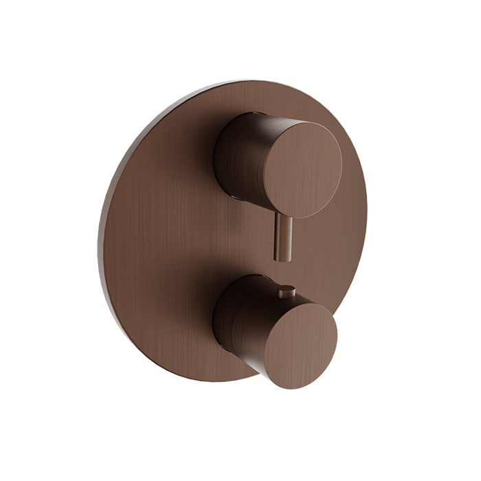 Baril - Zip B66 Trim only for thermostatic pressure balanced shower control valve with 3-way diverter