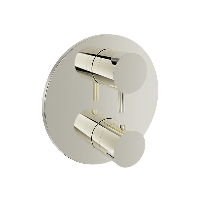 Baril - Zip B66 Trim only for thermostatic pressure balanced shower control valve with 3-way diverter