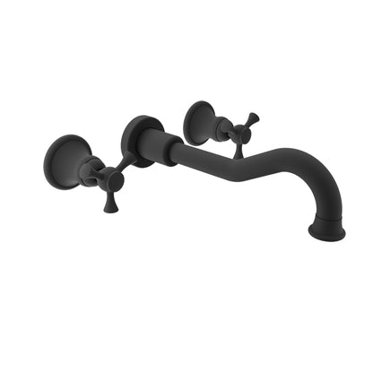 Baril - Eva B71 Trim only for wall-mounted lavatory faucet, drain not included