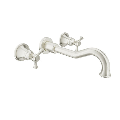 Baril - Eva B71 Trim only for wall-mounted lavatory faucet, drain not included