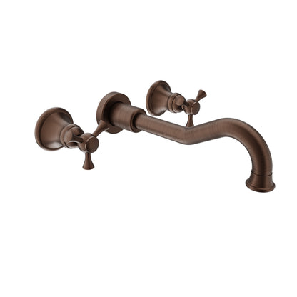 Baril - Eva B71 Trim only for wall-mounted lavatory faucet, drain not included