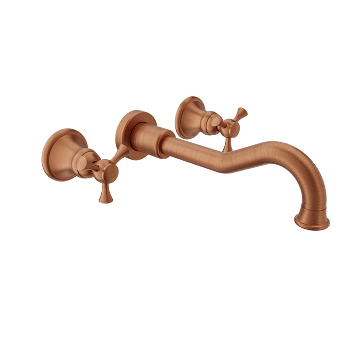 Baril - Eva B71 Trim only for wall-mounted lavatory faucet, drain not included