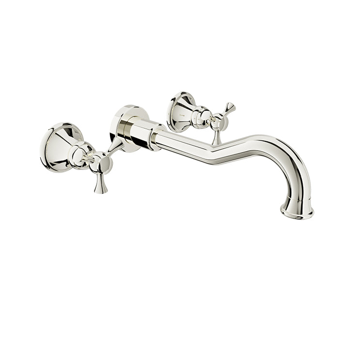 Baril - Eva B71 Trim only for wall-mounted lavatory faucet, drain not included