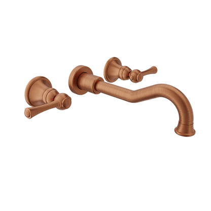 Baril - Tradition B72 Wall-mounted lavatory faucet, drain not included