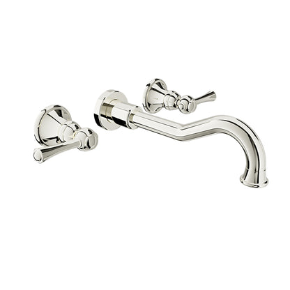 Baril - Tradition B72 Wall-mounted lavatory faucet, drain not included