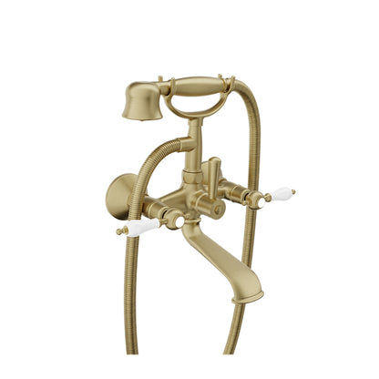 Baril - VIctoire B74 Exposed tub-shower mixer with hand shower