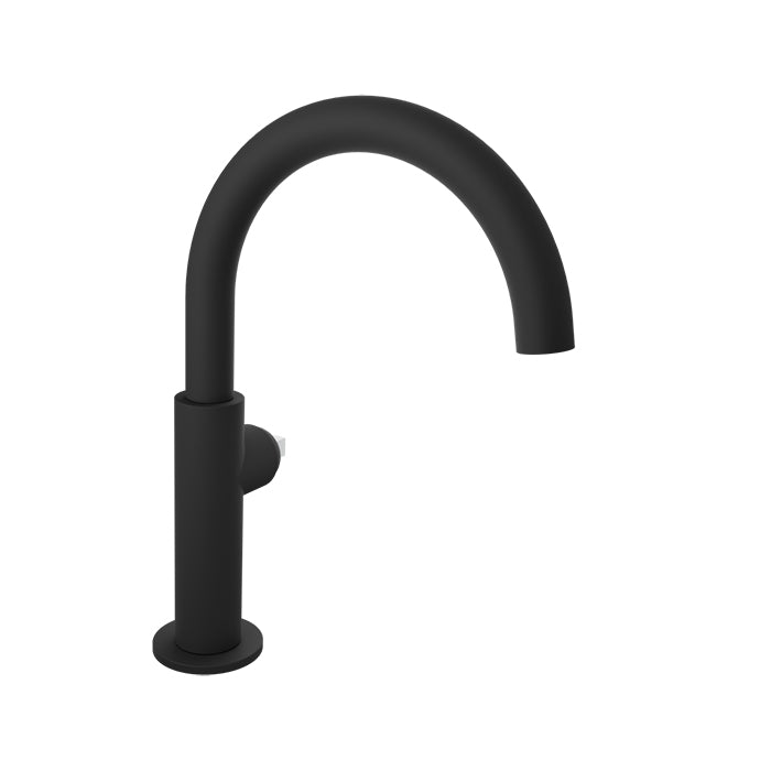 Baril - Air B80 Single-hole lavatory faucet (without handle), drain included