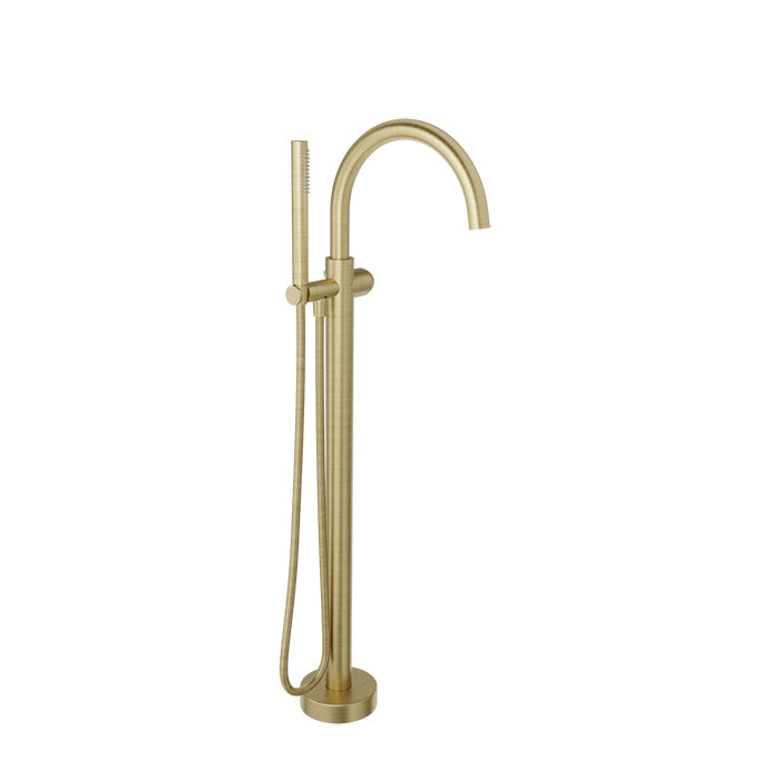Baril - Air B80 Floor-mounted tub filler with hand shower (without handle)