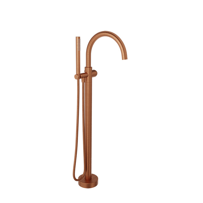 Baril - Air B80 Floor-mounted tub filler with hand shower (without handle)