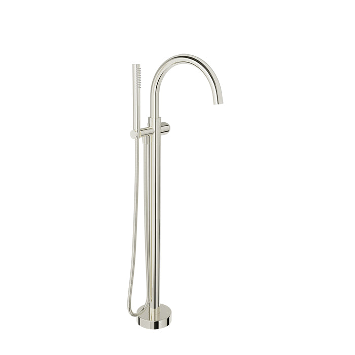 Baril - Air B80 Floor-mounted tub filler with hand shower (without handle)
