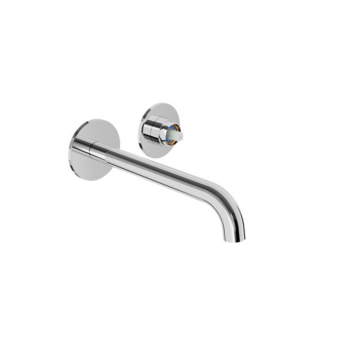 Baril - Air B80 Single lever wall-mounted lavatory faucet, drain not included (without handle)