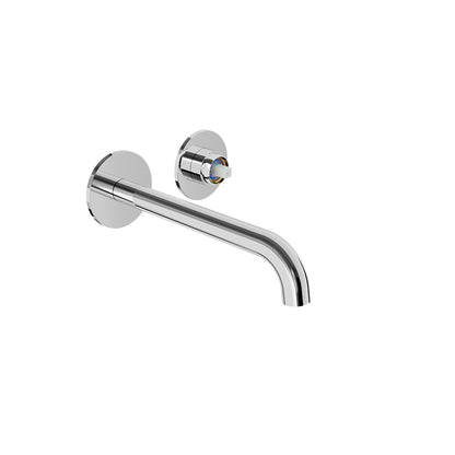 Baril - Air B80 Trim only for single lever wall-mounted lavatory faucet (without handle), drain not included
