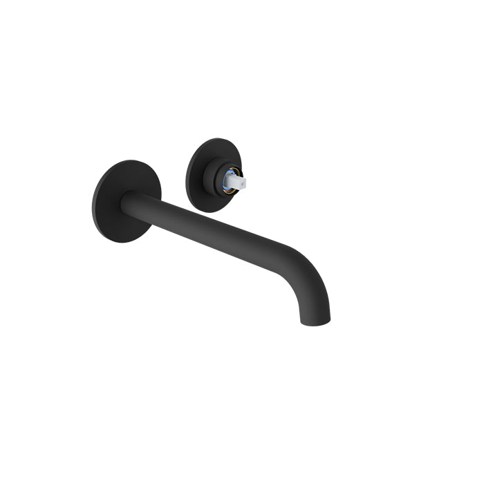 Baril - Air B80 Single lever wall-mounted lavatory faucet, drain not included (without handle)