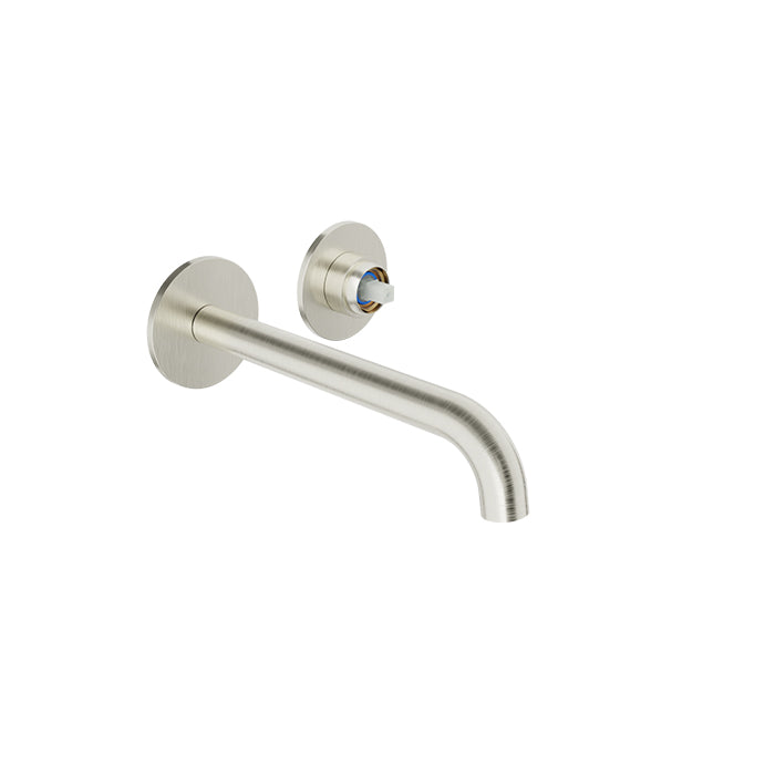 Baril - Air B80 Trim only for single lever wall-mounted lavatory faucet (without handle), drain not included