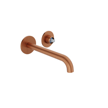 Baril - Air B80 Trim only for single lever wall-mounted lavatory faucet (without handle), drain not included