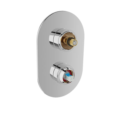 Baril - Air B80 Trim only for pressure balanced shower control valve with 2-way diverter (without handle)